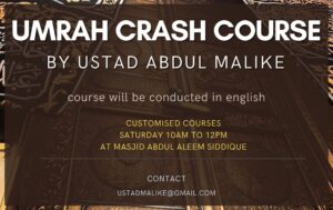 Umrah Crash Course 2022 in English
